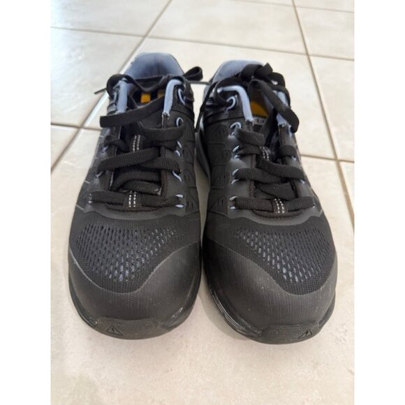 Keen Utility Women Sz 6.5M Vista Safety Black Utility Shoe Sneaker Steel Toe EUC - Picture 4 of 10